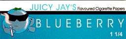 JUICY JAY'S 1 1/4 BLUEBERRY HERBAL PAPERS 24CT BOX
