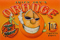 JUICY JAY'S ORANGE 1 1/2 HERBAL PAPERS 24CT BOX
