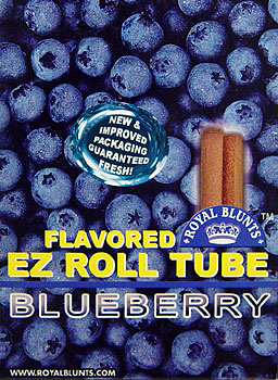 ROYAL BLUNTS EZ ROLL TUBE - BLUEBERRY