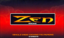 ZEN SINGLE WIDTH CIGARETTE PAPERS 25/CT