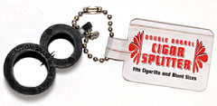 Double Barrel Cigar Splitter