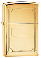 ZIPPO TAILORED ELEGANCE - HIGH POLISH BRASS