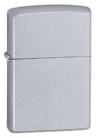 ZIPPO SATIN CHROME
