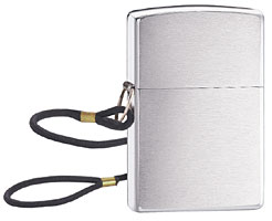 ZIPPO LOSSPROOF - BRUSHED CHROME