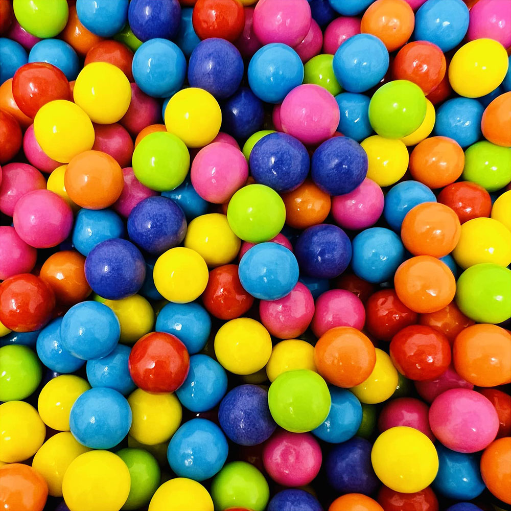 Albert's Color Splash Mini Gumballs Assorted 2 lb Bag