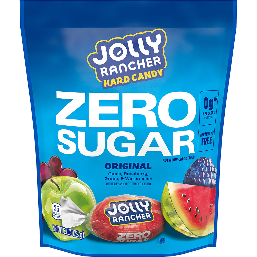 Jolly Rancher Zero Sugar Hard Candy Assorted 6.1oz Bag