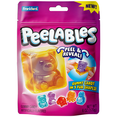Frankford Peelables Assorted Animal Gummies 4.25oz Bag