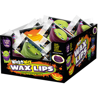 Wack O Wax Halloween Lips 24ct Box