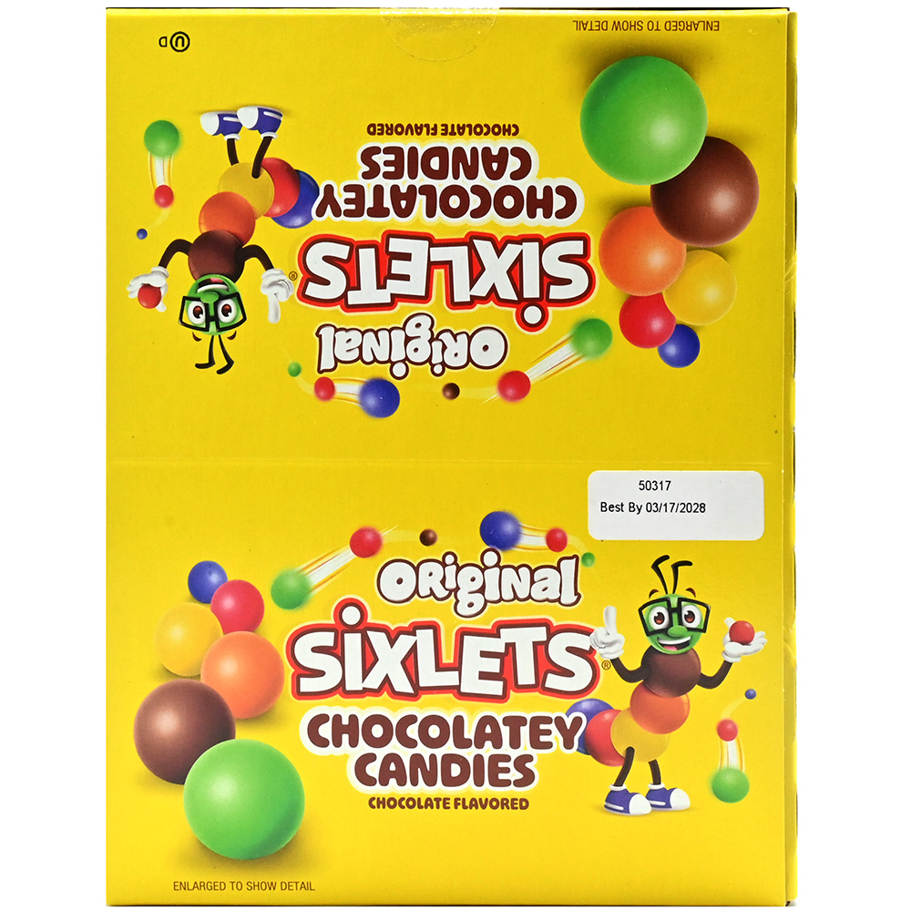 Sixlets Candy Coated Chocolate 72ct Box