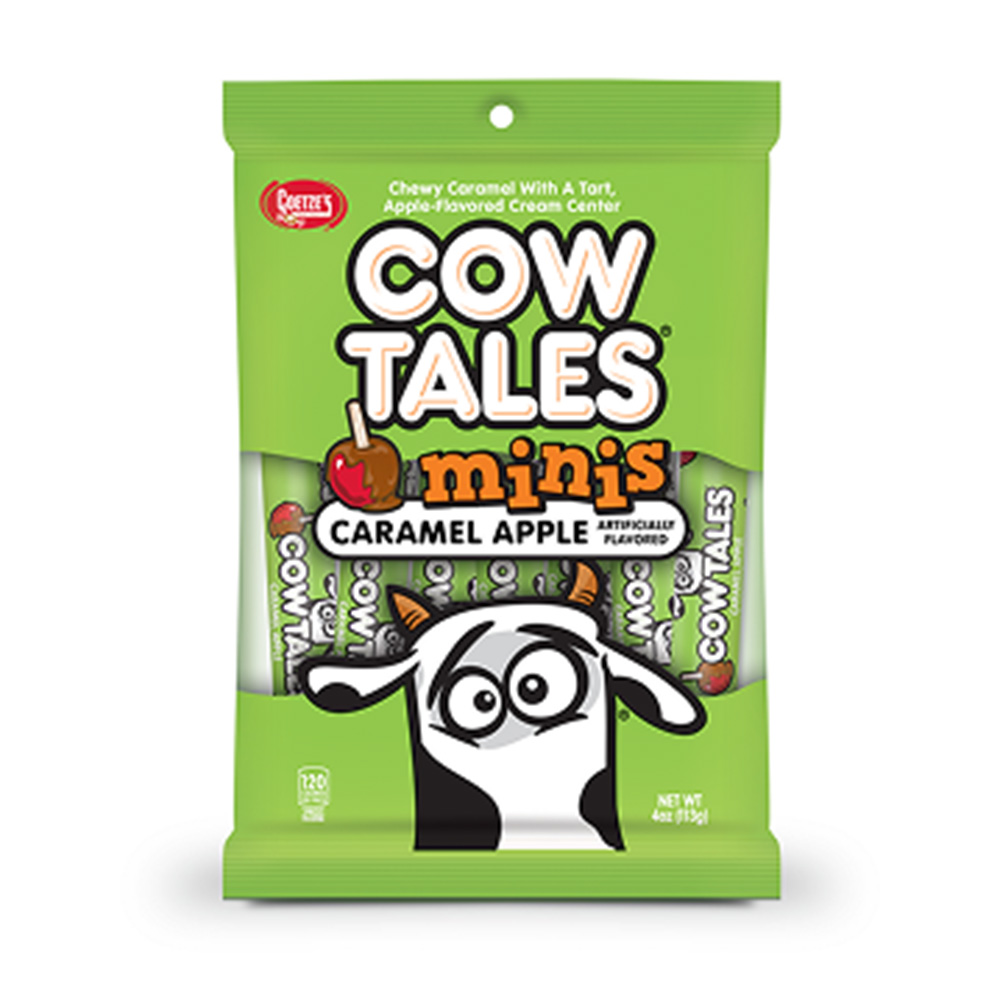 Goetze's Cow Tales Minis Caramel Apple 4oz Bag