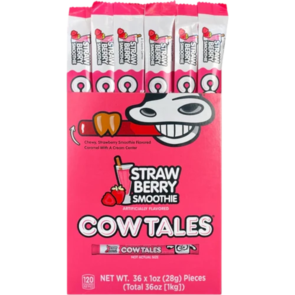 Goetze's Cow Tales Strawberry Smoothie 36ct Box
