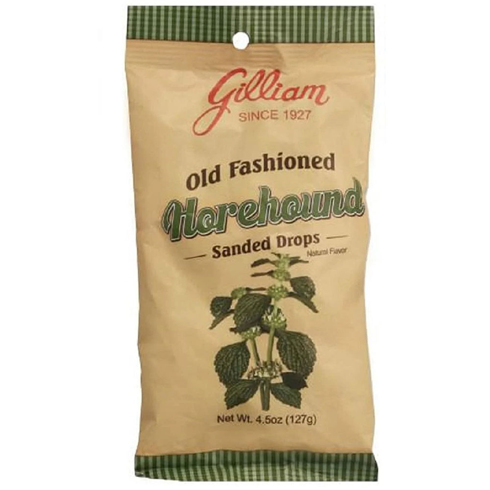 Gilliam Sanded Drops Horehound 4.5oz Bag