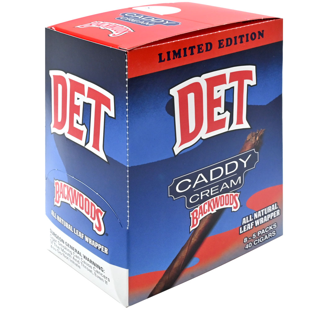 Backwoods Cigars Caddy Cream 8 Packs of 5