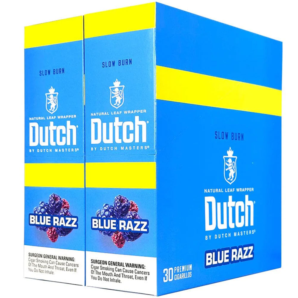 Dutch Masters Cigarillos Blue Razz 30ct 2pk
