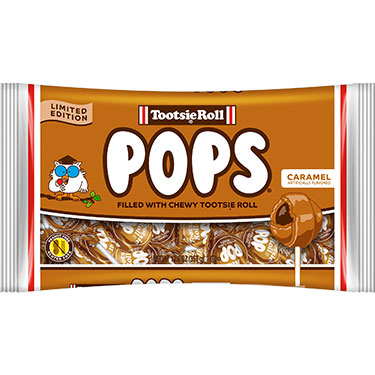 Tootsie Caramel Pops 12.6oz Bag