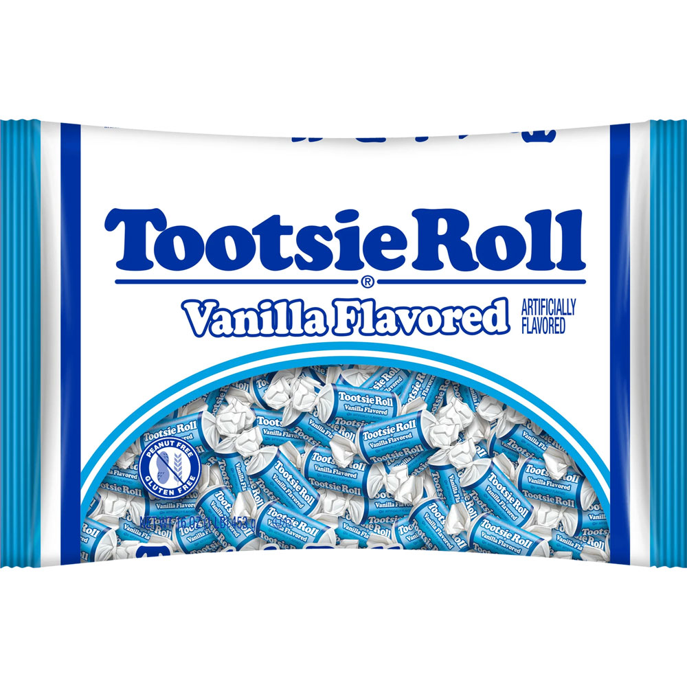 Tootsie Roll Halloween Vanilla Midgees 16oz Bag