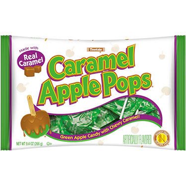 Tootsie Caramel Apple Pops 9.4oz Bag