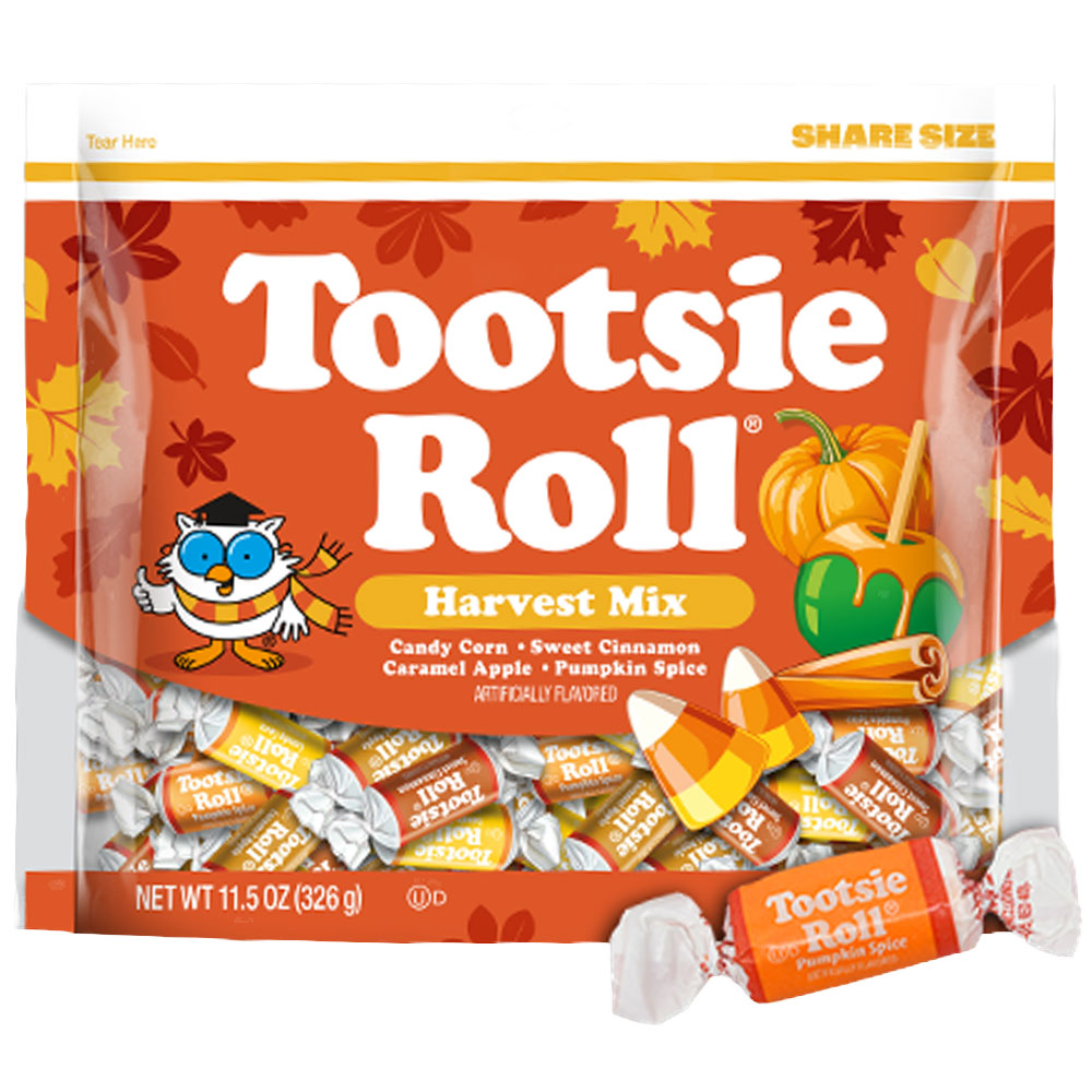 Tootsie Roll Halloween Harvest Chews 11.5oz Bag