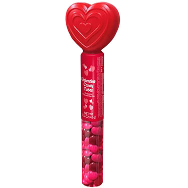 Alberts Valentines Chocolaty Heart Tube 1.5oz