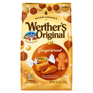 Werthers Original Soft Gingerbread Caramels 8.57oz Bag