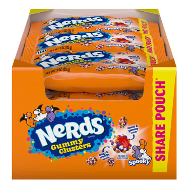 Nerds Gummy Clusters Spooky Halloween 12ct Box