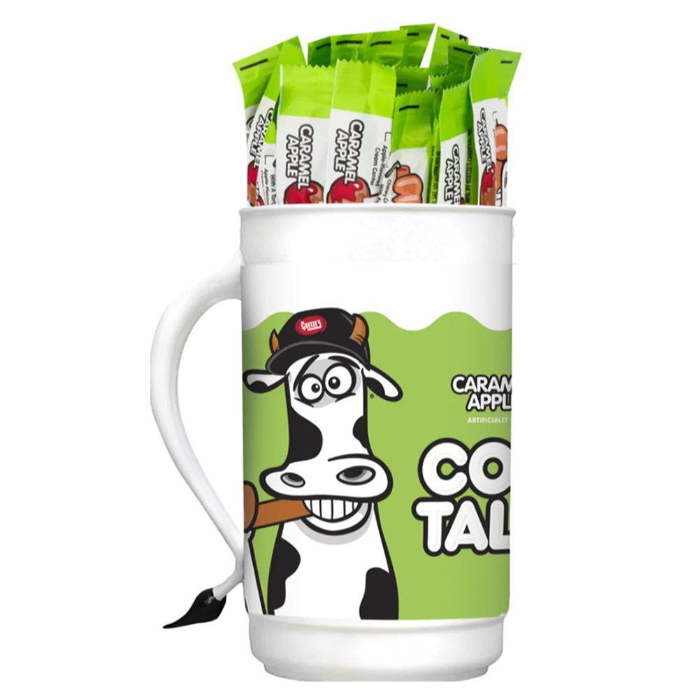 Goetze's Caramel Apple Cow Tales and Tumbler 100ct