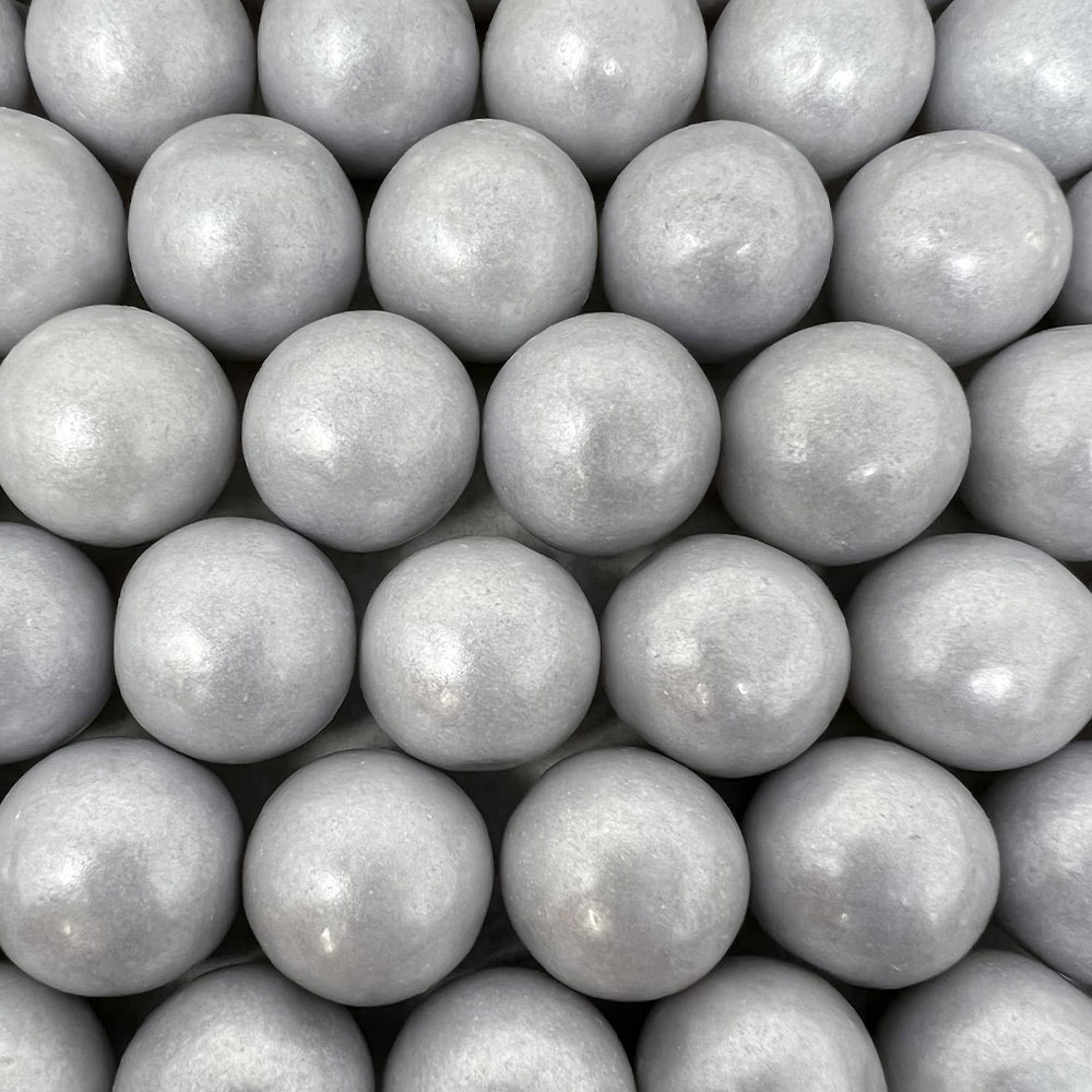 Albert's Color Splash Gumballs Shimmer Silver 2 lb 6 Count Case