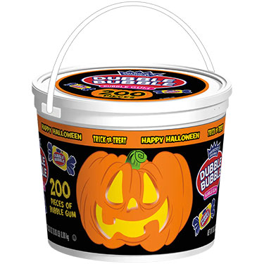 Dubble Bubble Halloween Original Bubble Gum 200ct Tub