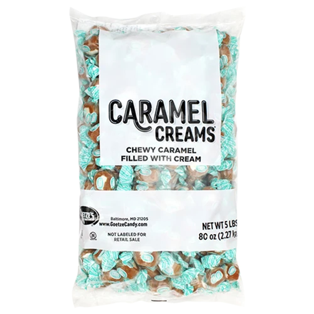 Goetze's Caramel Creams Honey Bun 5 lb Bag