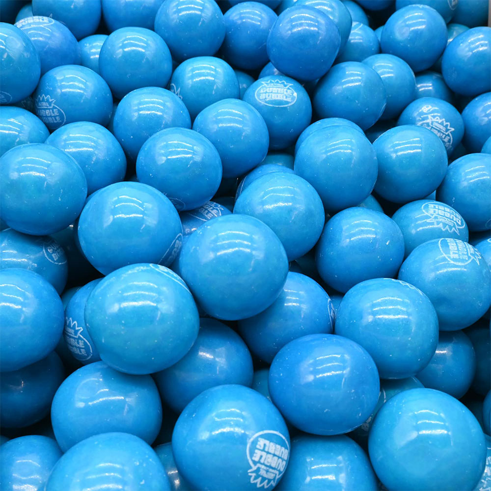 Dubble Bubble 1 Inch Blueberry Smoothie Gumballs 2 lb