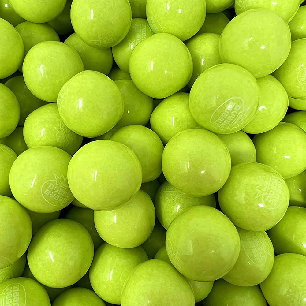 Dubble Bubble 1 Inch Gumballs Limeade 2 lb