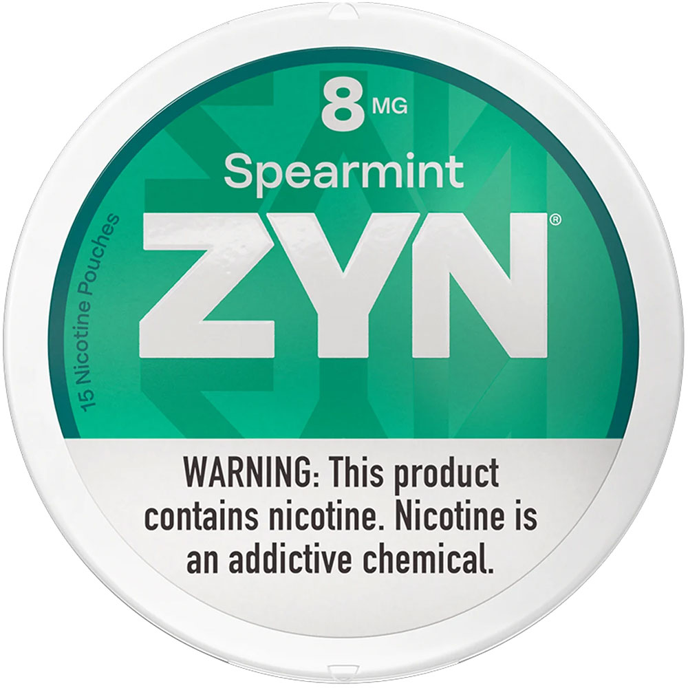 ZYN Nicotine Pouches Spearmint 8mg 5ct