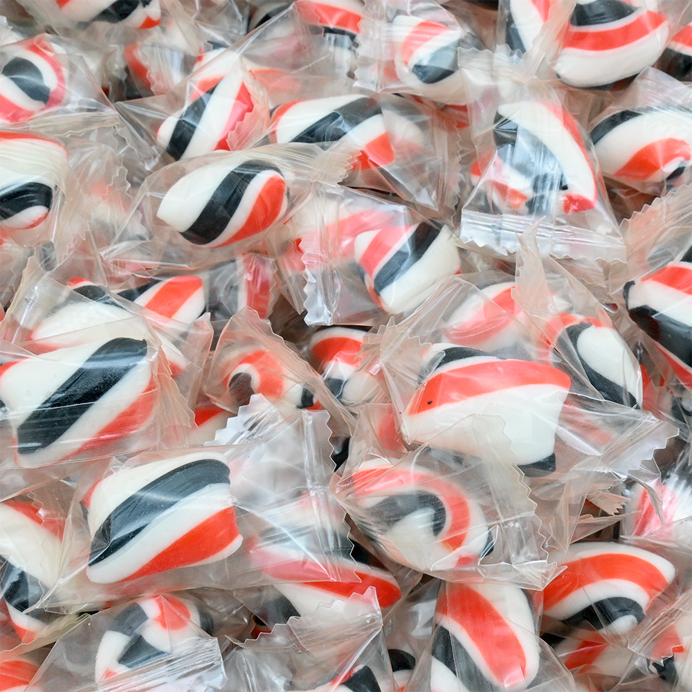 Atkinson Orange and Black Candy Twist 1 Lb
