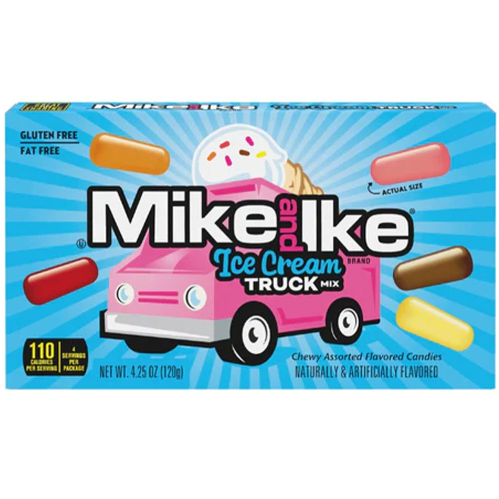 Mike and Ike Ice Cream Truck 4.25oz Theater Box