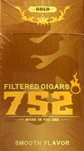 752 Degrees Little Cigars Gold Box