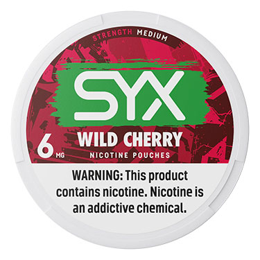 SYX Nicotine Pouches Wild Cherry 6mg 5ct