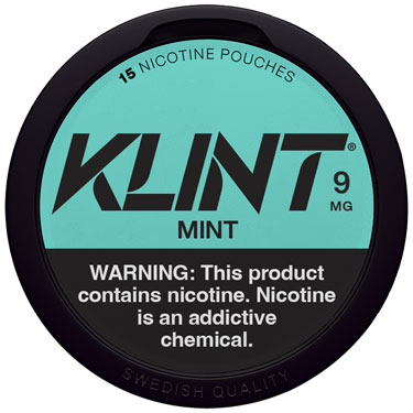 KLINT Nicotine Pouches Mint 9mg 5ct