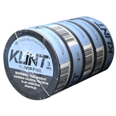KLINT Nicotine Pouches Flavor Free 3mg 5ct