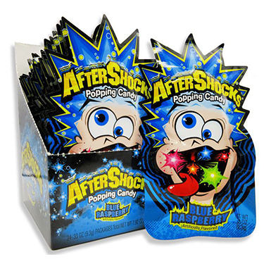 Aftershock Popping Candy Blue Razz 24ct Box
