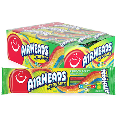 Airheads Xtremes Belts Rainbow 18ct Box