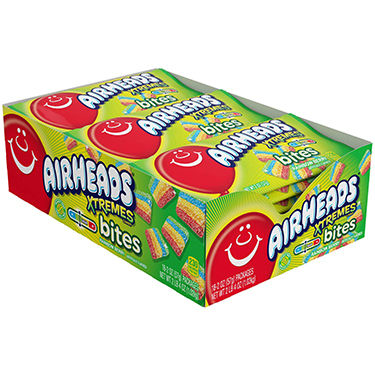 Airheads Xtremes Bites Rainbow Berry 18ct Box