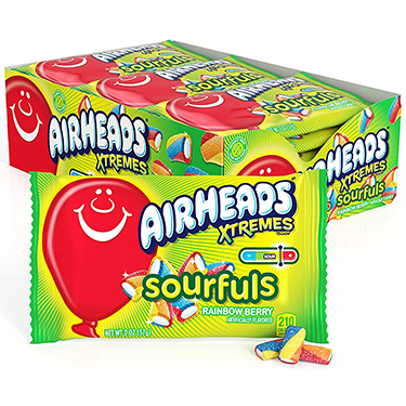Airheads Xtremes Sourfuls 18ct Box