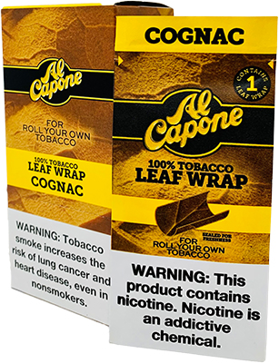 Al Capone Leaf Wrap Cognac 12ct