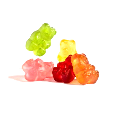 Albanese 5 Flavor Natural Gummi Bears 1lb