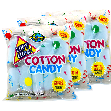 Alberts Cotton Candy Blue Raspberry 5.3oz Bag