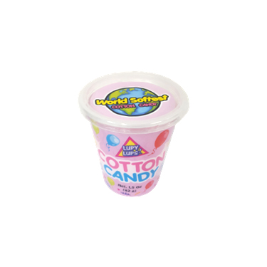 Alberts Cotton Candy Hot Pink Strawberry 2oz Tub