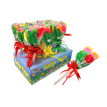 Alberts Novelty Tulip Pops 12ct Box