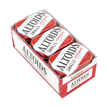 Altoids Smalls Sugar Free Peppermint 9ct Box