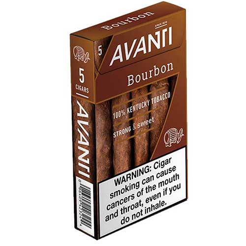 Avanti Bourbon Cigars 10 5PKS