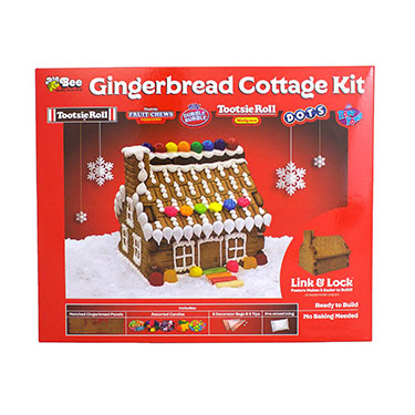 Bee Christmas Tootsie Gingerbread Cottage Kit 26oz